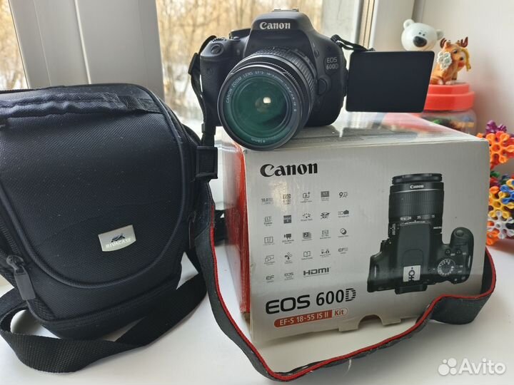 Фотоаппарат canon 600d