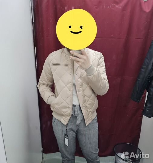 Куртка бомбер женская 44