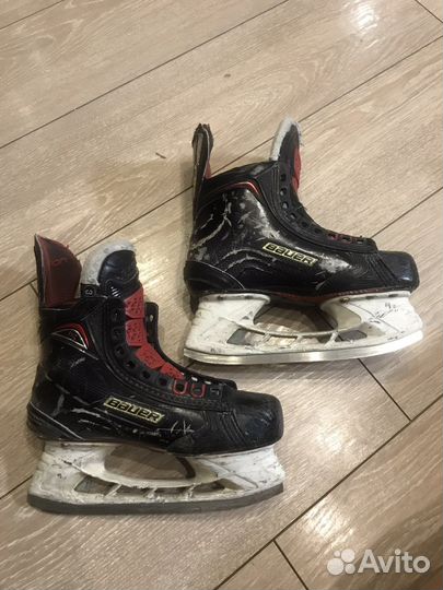 Коньки джуниор bauer vapor 1x, размер 3,5ее (36,5)