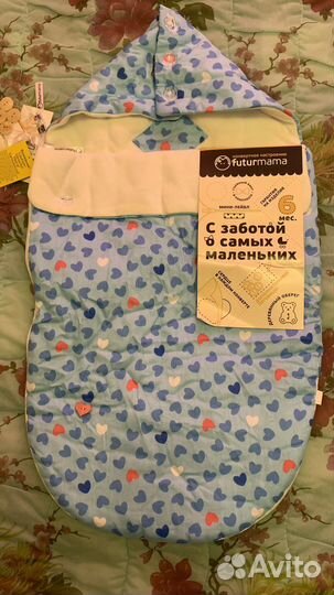 Конверт для новорожденного летний