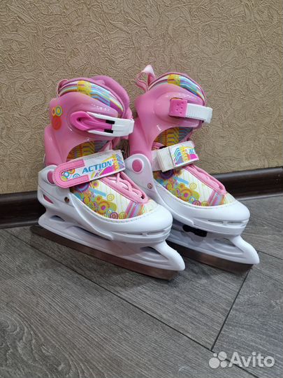 Коньки детские раздвижные