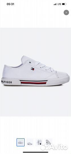 Tommy hilfiger кеды женские 38