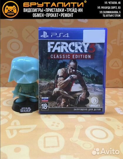 PS4 Far Cry 3 Classic Edition (русская версия) б/у