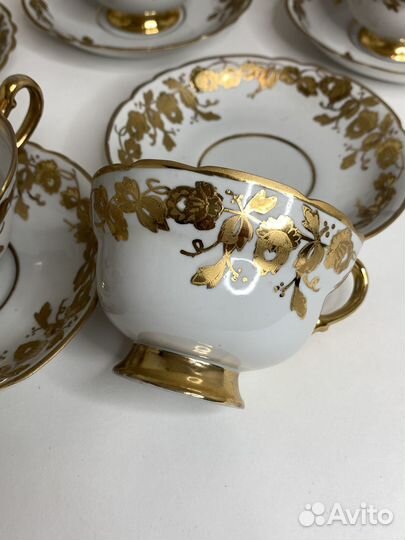 Чайный фарфоровый сервиз.лфз.Оскар.ГДР