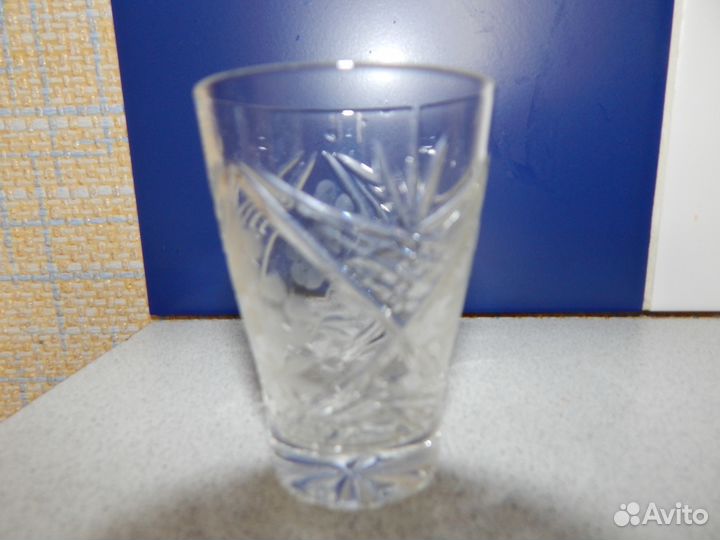 Стопки (рюмки) хрустальные