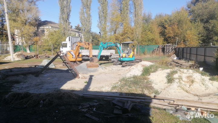 Услуги мини экскаватора