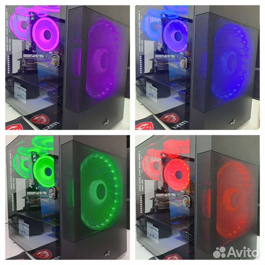 Игровой компьютер intel 12100 RTX 2070 8Gb HDD 2tb