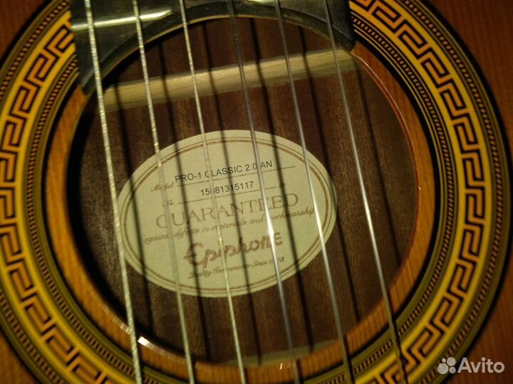 Классическая гитара шестиструнная Epiphone Pro-1