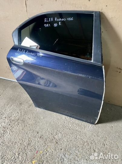 Дверь задняя правая Alfa Romeo 166 в сборе