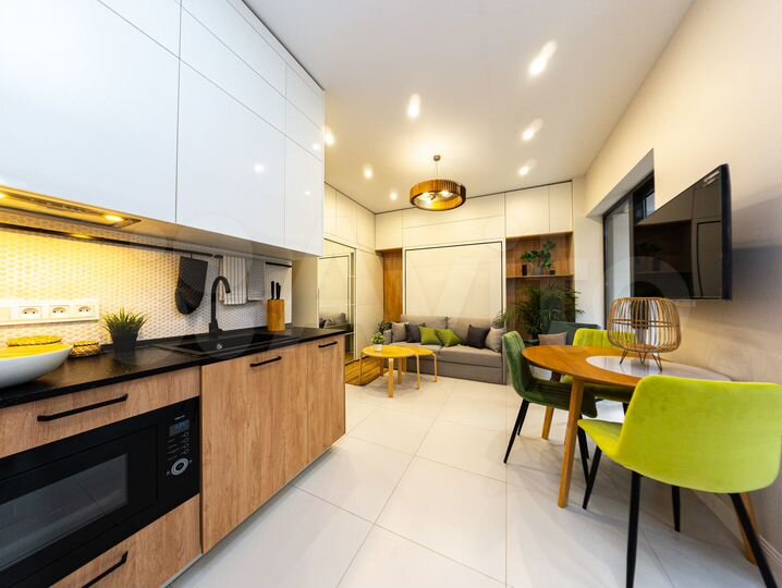 Апартаменты-студия, 32,8 м², 2/9 эт.