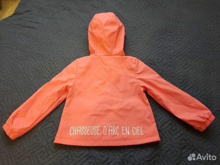 Дождевик для девочки без утеплителя