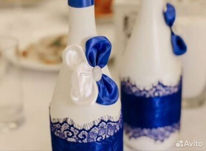 Оформление свадебных аксессуаров