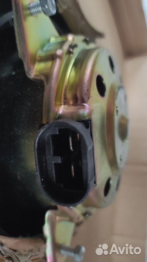 Вентилятор радиатора без кондиционера logan