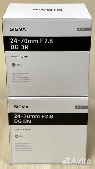 Sigma AF 24-70mm f/2.8 DG DN ART Sony E Новый