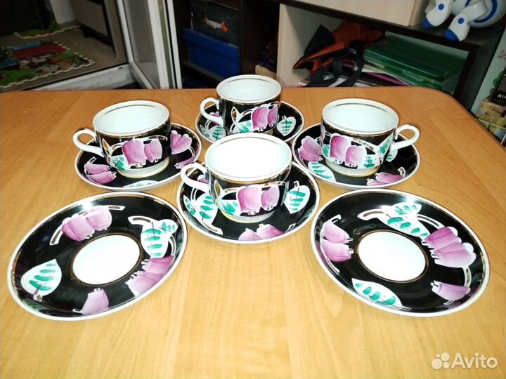 Вербилки СССР чайная пара (тюльпаны)