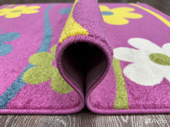 Ковер детский 1.2х1.8 розовый