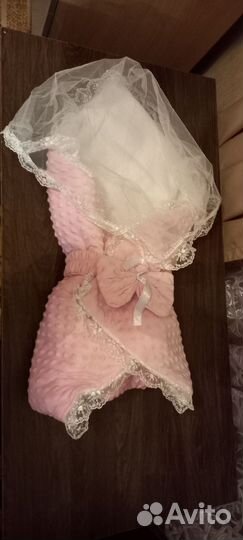 Конверт на выписку зимний для девочки