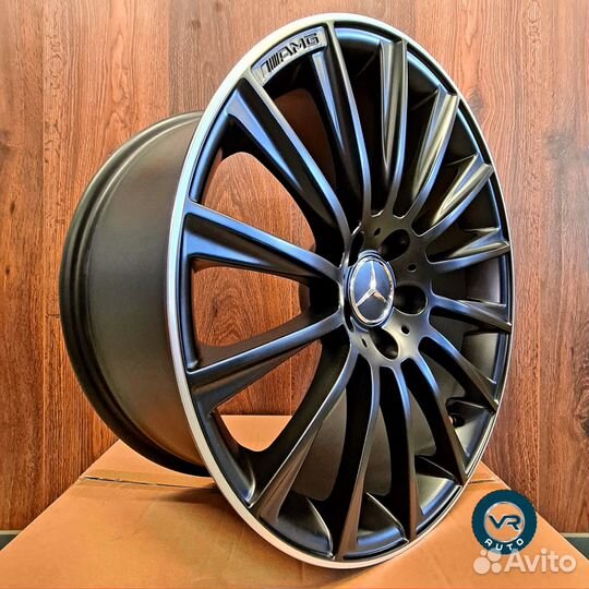 Диски R21 AMG Black на Mercedes ML GL GLE GLS