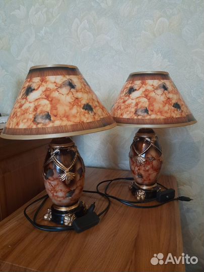 Настольные лампы 2шт