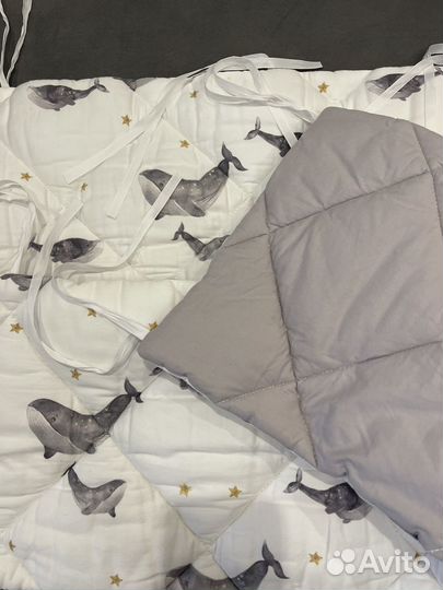 Бортики в детскую кроватку