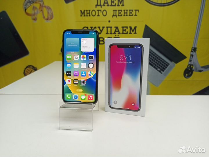 iPhone X, 256 ГБ