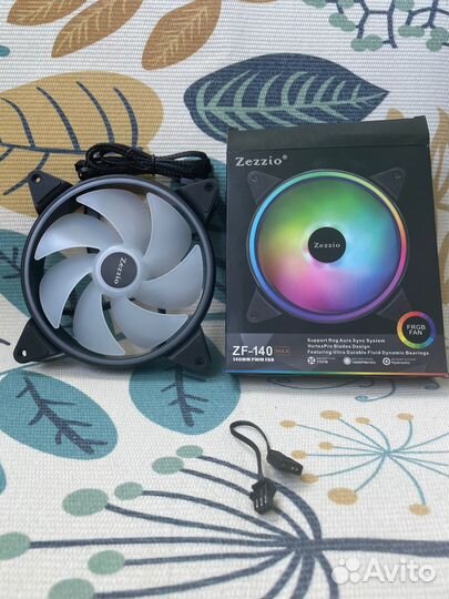 Вентилятор для корпуса пк 140x140 мм новый