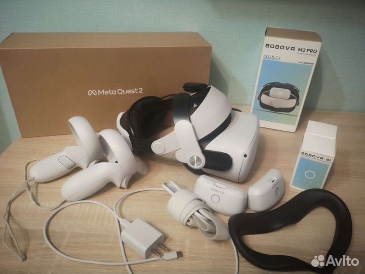 Oculus quest 2 128gb+ bobo VR M2 pro