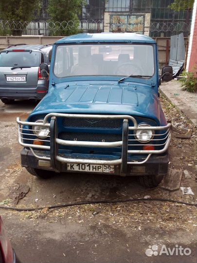 Силовой бампер на УАЗ