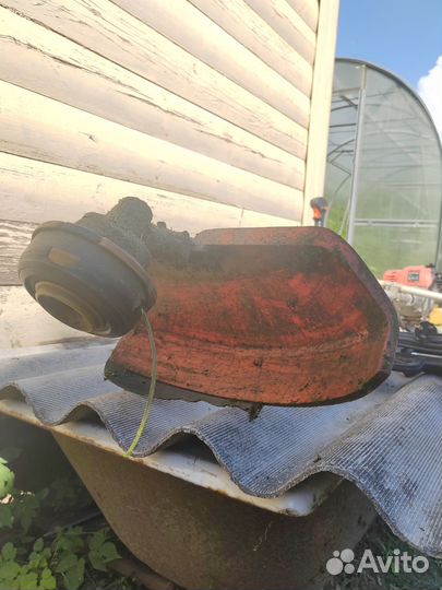 Бензиновый триммер patriot pt3555es газонокосилка