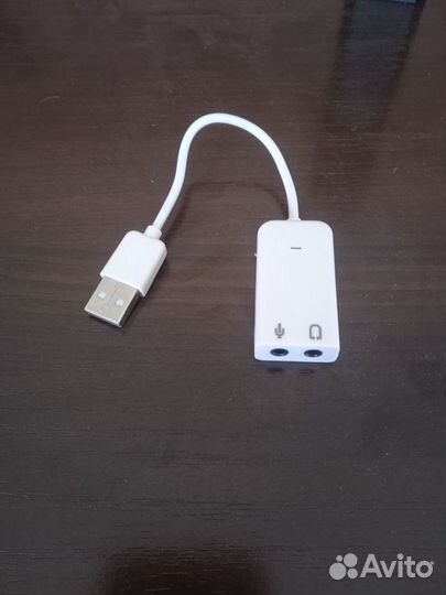 Звуковой usb адаптер