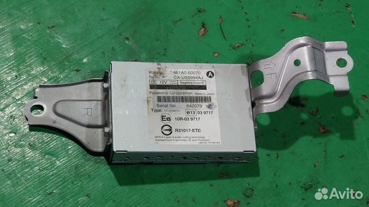 Блок управления мультимедиа TLC200 toyota Land Cru