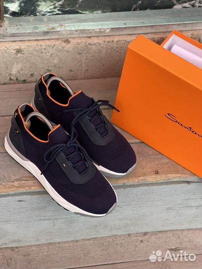 Кроссовки летние Santoni