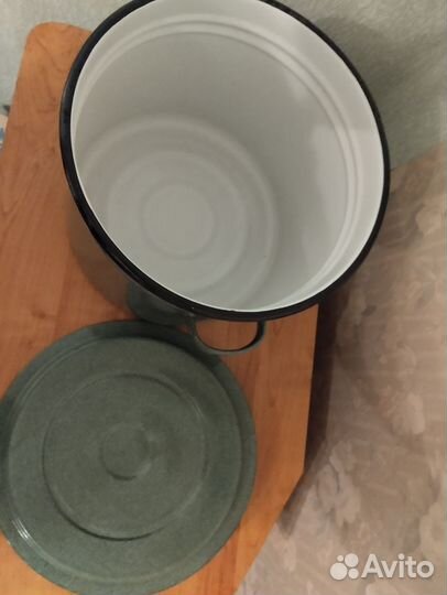 Бачок эмалированный