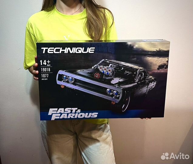 Lego dodge charger Доминика Торетто (аналог)