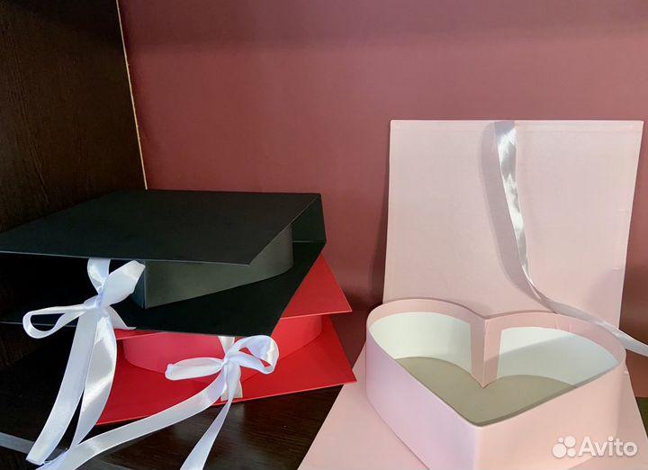 Коробка подарочная сердце