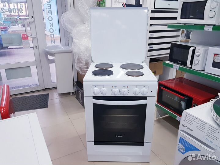 Электрическая плита gefest 60см, 4 конфорки