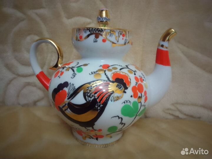 Чайник заварочный СССР, с клеймом лфз