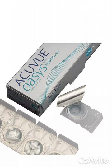 Контактные линзы acuvue oasys with HydraLuxe