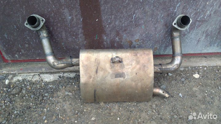 Глушитель прямоточный