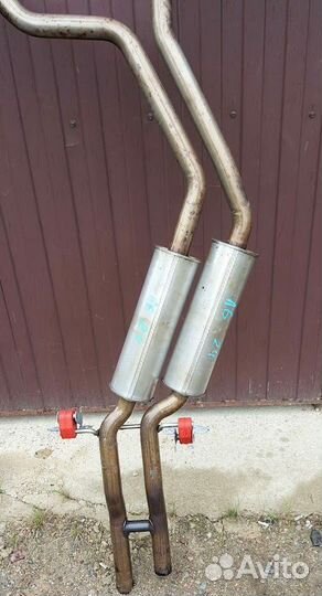 Глушитель основной Audi A6 C6 (2.8 BDW)