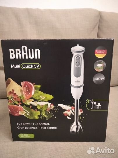 Коробка от блендера braun MQ5V