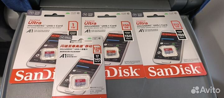 Карта памяти Sandisk ultra 128gb