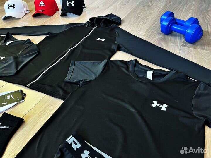 Рашгард Under Armour Black - 5/1, 2/367