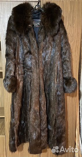 Шуба из нутрия
