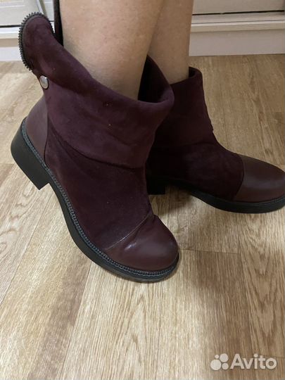 Ботильоны женские евро зима, 39 размер б/у