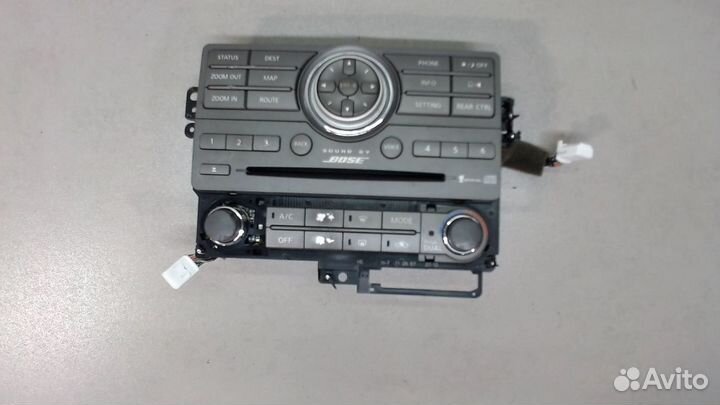 Панель управления магнитолой Infiniti QX56, 2008