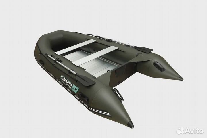 Лодка Пвх Gladiator C 370 AL зеленая