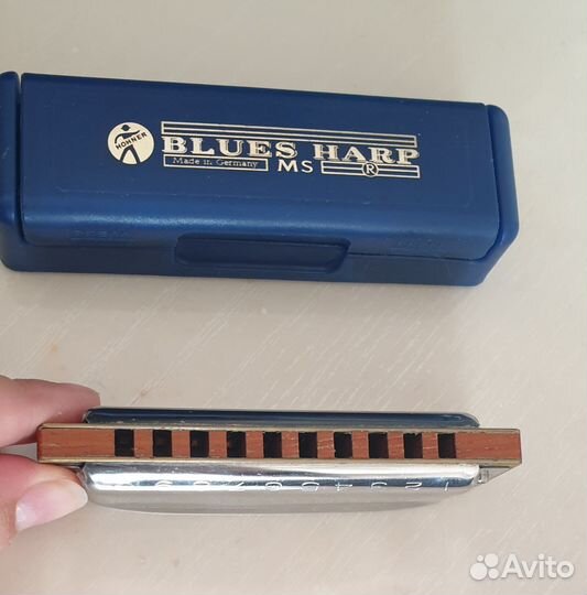 Губная гармошка hohner blues harp