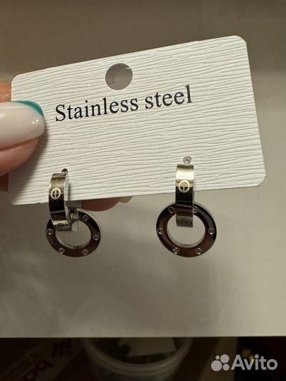 Серьги (бижутерия)