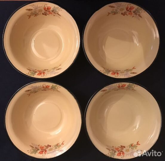 Тарелки столовые глубокие 4 шт